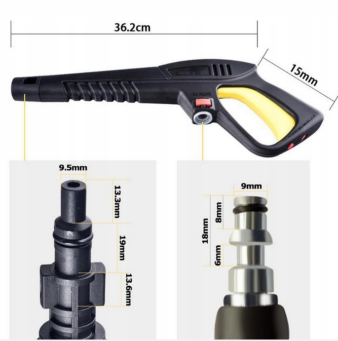 PISTOLET CIŚNIENIOWY LAVOR DO MYJEK CIŚNIENIOWYCH