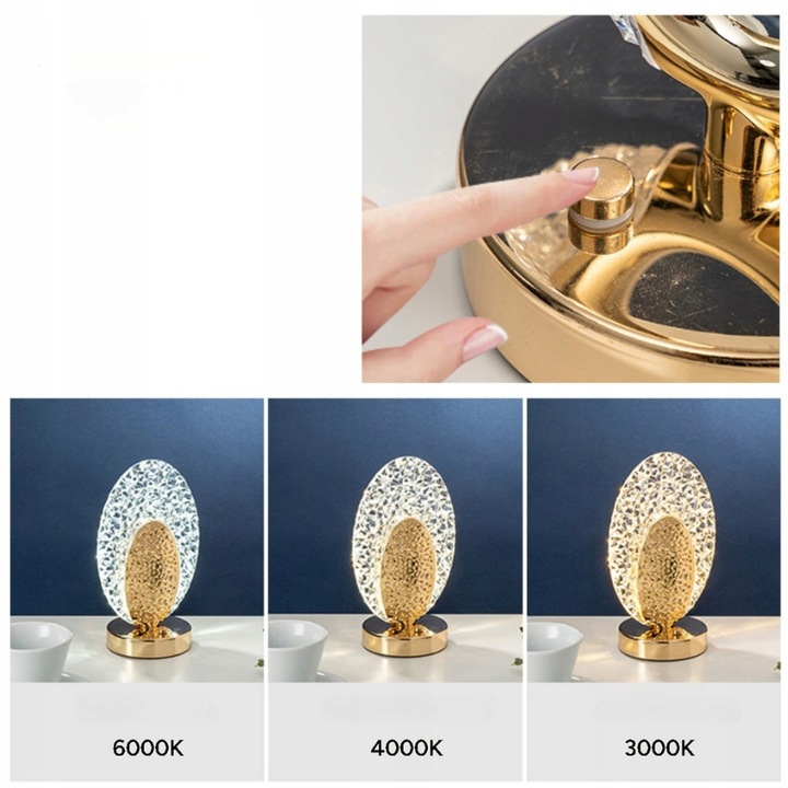 Lampka dekoracyjna LED 1W 40lm CCT zmienna barwa ściemniana