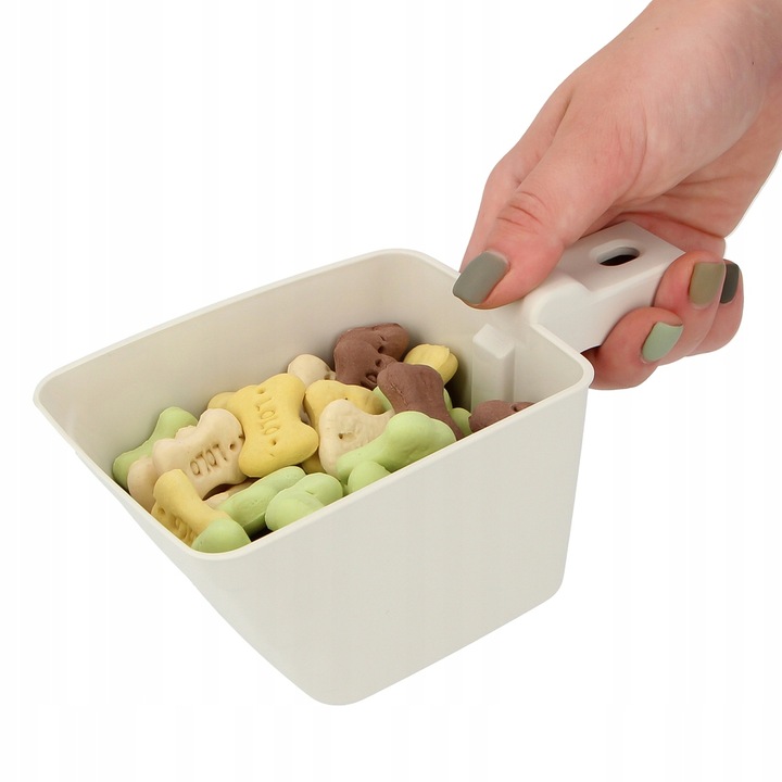 Barry King Pojemnik na suchą karmę 16l Biały