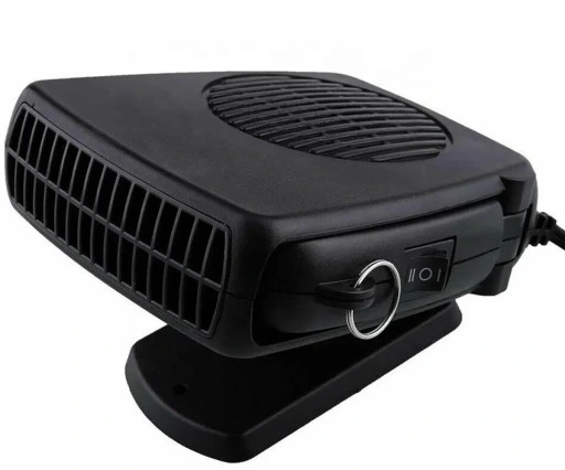 GRZEJNIK SAMOCHODOWY FARELKA NAGRZEWNICA DMUCHAWA NA SZYBE DO AUTA 12V 200W