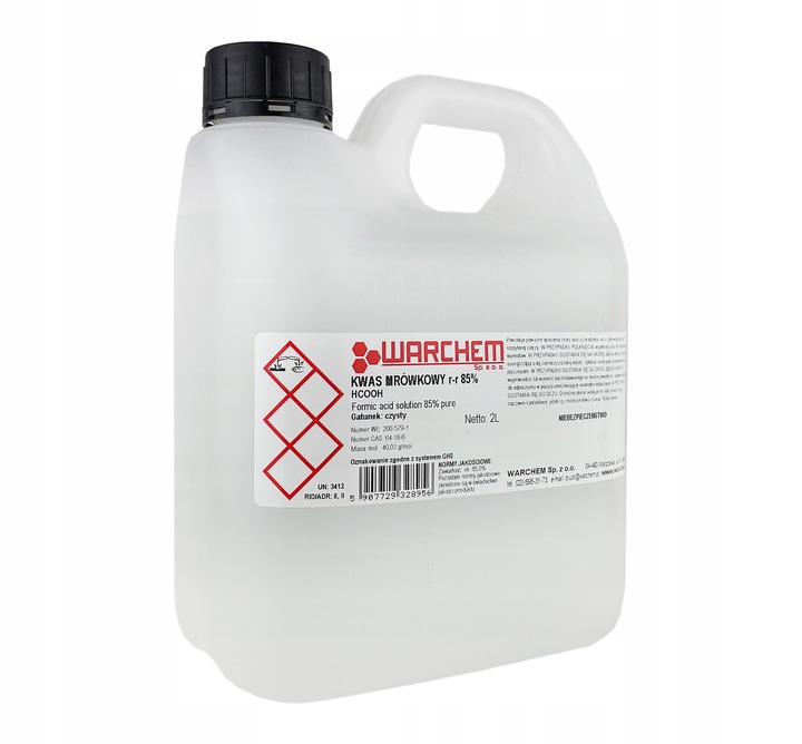 KWAS MRÓWKOWY 85% - czysty - 2L