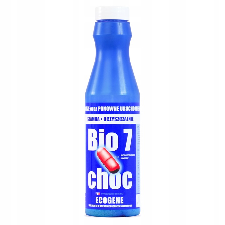 Bio 7 CHOC STARTER POŚ BAKTERIE START rozruch oczyszczalni SZAMBA 5