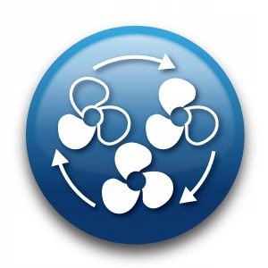 WENTYLATOR WIATRAK PODŁOGOWY CICHY MOCNY TURBOFAN HONEYWELL WYDAJNY 740m3/h