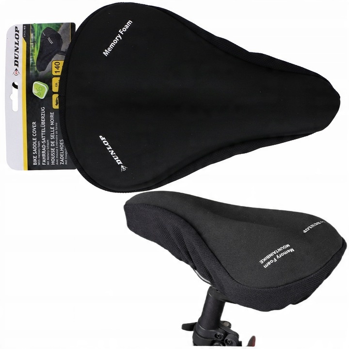 POKROWIEC na siodełko ROWEROWE DUNLOP Memory Foam