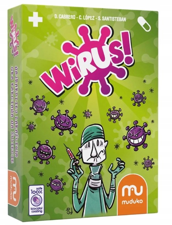 Muduko Gra planszowa Wirus