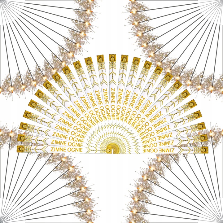 DŁUGIE ZIMNE OGNIE 70 CM - 150 SZTUK WESELE ŚLUB