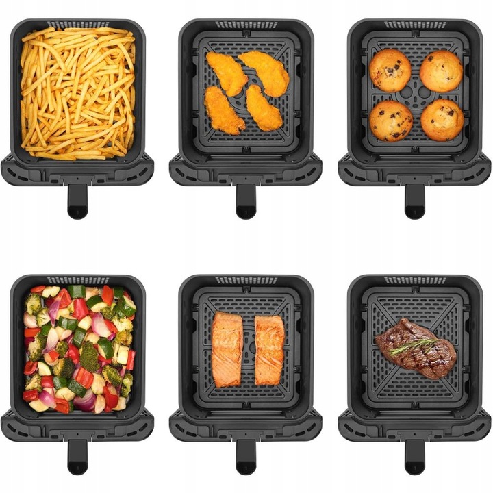 Air Fryer Frytkownica beztłuszczowa Sencor 1250BK 11,6L 3000W 10