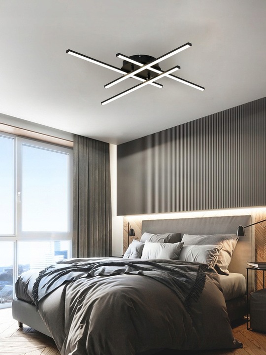 Lampa sufitowa LED Wisząca regulowana 30W żyrandol Plafon WOBAKO