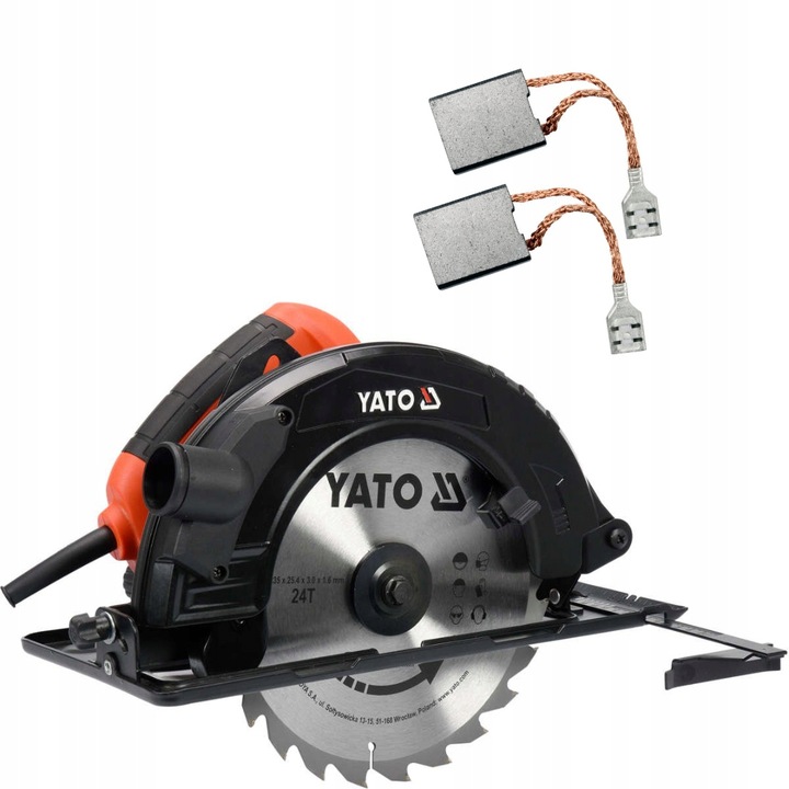YATO PILARKA PIŁA TARCZOWA ELEKTRYCZNA KRAJZEGA DO DREWNA 235MM 2800W