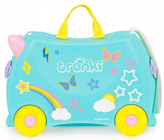 Jeżdżąca walizka jeździk Trunki unicorn Jednorożec