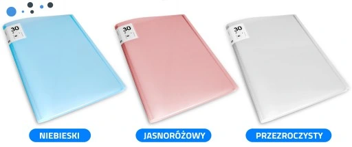 Różowy album A3 do haftu diamentowego książka mozaika kolekcja trwały