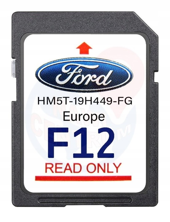 Karta Mapa Ford Sync 2 F12 Europa 2025 + aktualizacja oprogramowania