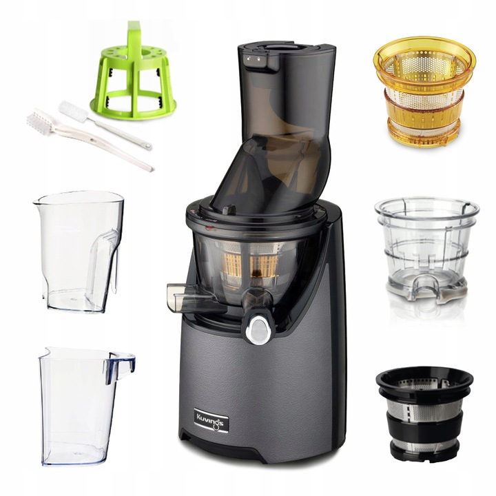 KUVINGS EVO820 PLUS WYCISKARKA WOLNOOBROTOWA DO SOKÓW Z OWOCÓW WARZYW