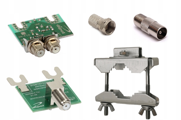 Antena telewizyjna UHF VHF Dipol 15 Combo DVB-T2 H/V 11dBi LTE700