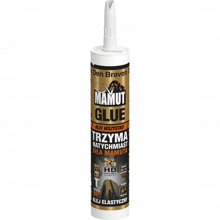 MAMUT GLUE KLEJ UNIWERSALNY MONTAŻOWY BIAŁY 290 ml BOSTIK