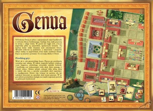 Gra planszowa Lacerta Genua