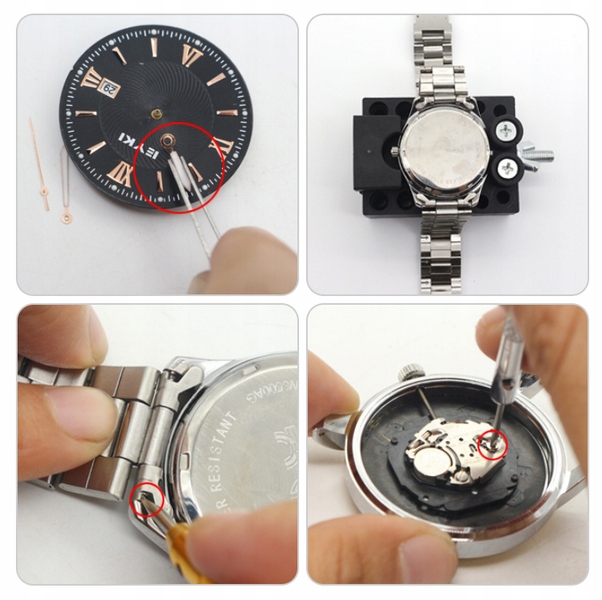 ZESTAW NARZĘDZI ZEGARMISTRZOWSKI KLUCZ IMAK + ETUI