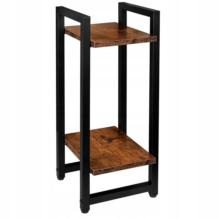 KWIETNIK STOJĄCY STOJAK PÓŁKA REGAŁ NA KWIATY METALOWY RUSTYKALNY LOFT