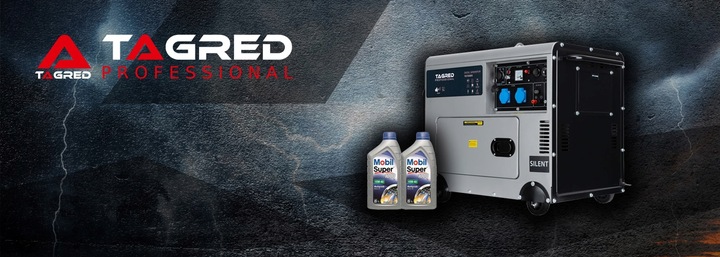 DIESEL AGREGAT PRĄDOTWÓRCZY 7350W JEDNOFAZOWY 230V