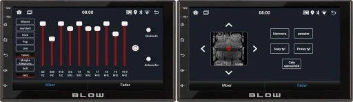 Radio samochodowe 2 DIN WiFi GPS ANDROID BLUETOOTH