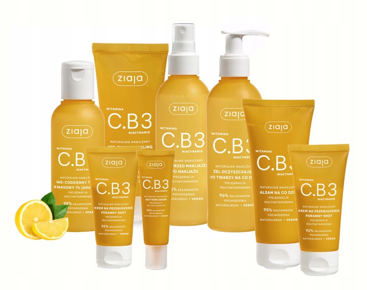 Ziaja zestaw kosmetyków C.B3