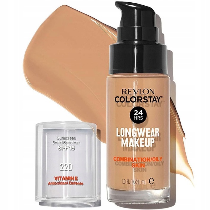Revlon Colorstay Podkład Kryjący Do Twarzy Cera Tłusta /M 220 Natural Beige