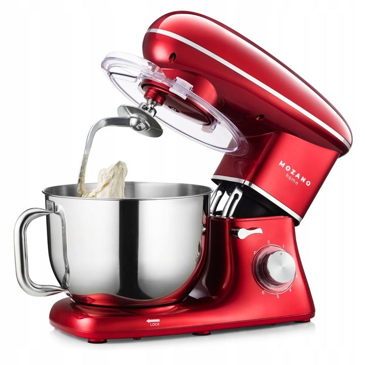 ROBOT KUCHENNY PLANETARNY MIKSER 3 MIESZADŁA MISA 6,2L MOCNY 3200W