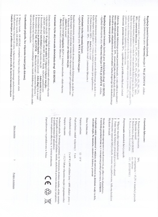 *POLSKI MODUŁ* ŚWIATŁA DZIENNE ZAMIAST DŁUGICH regulator od 5-100% MOCY DŁ.