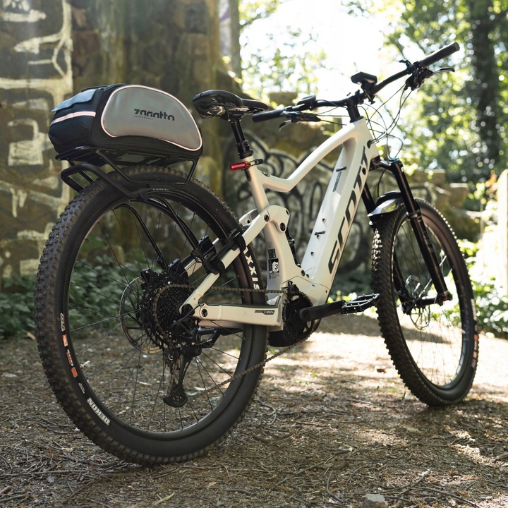 Torba rowerowa sakwa na bagażnik kufer pojemna torba na rower ZAGATTO