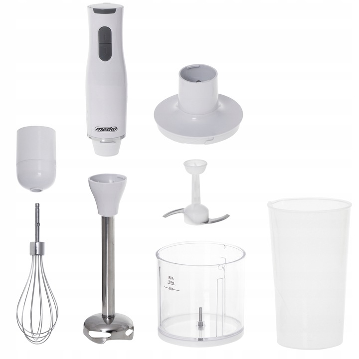 BLENDER RĘCZNY MIKSER WIELOFUNKCYJNY Rozdrabniacz Trzepaczka Turbo