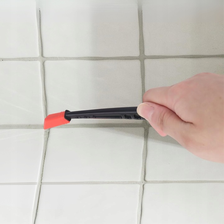 Zestaw do Silikonu Fug Ściągacz Szpachelka do Trudnych Miejsc Kulki