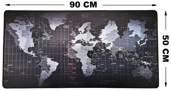 PODKŁADKA POD MYSZKĘ GAMINGOWA NA BIURKO 50x90 cm