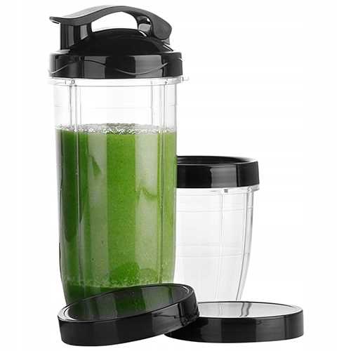 BLENDER KIELICHOWY DO SMOOTHIE do koktajli 1200W + 4 butelki kubki