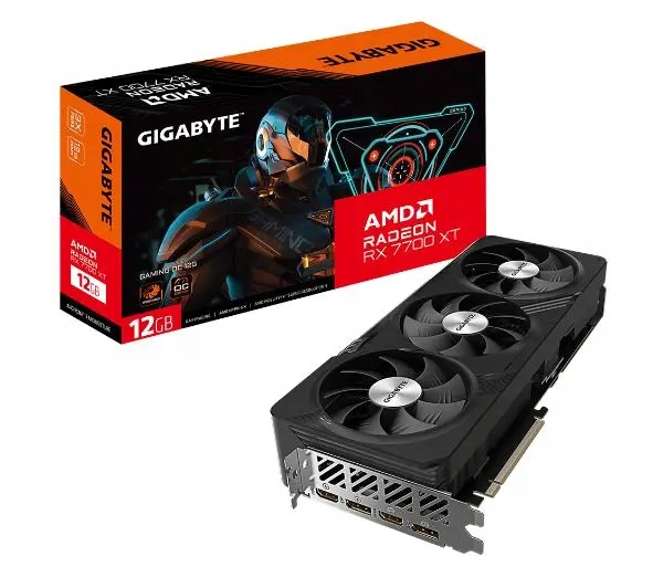 Karta graficzna Gigabyte Radeon RX 7700 XT GAMING OC 12GB GDDR6 192bit
