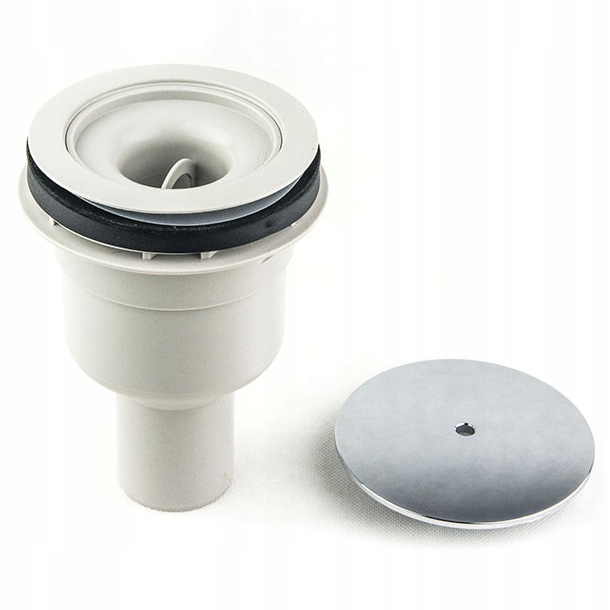 Syfon brodzikowy z odpływem pionowym 823/90S Sanit 34046000000