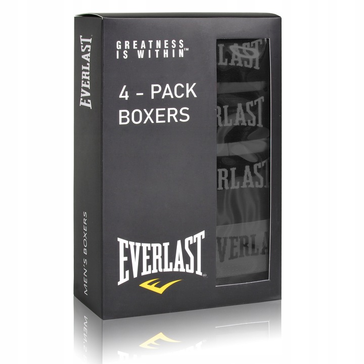EVERLAST Bokserki Męskie Bawełniane 4 sztuki Rozmiar L