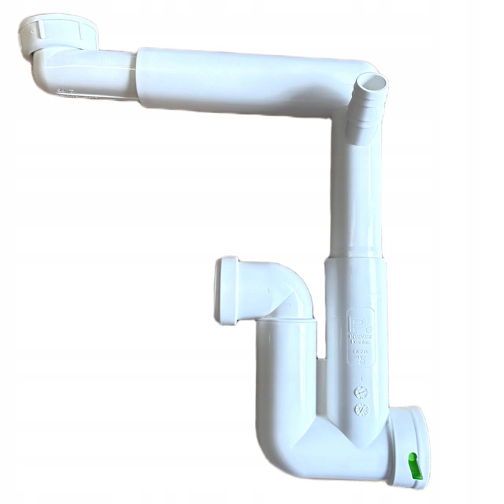 SYFON UMYWALKOWY Przyścienny Oszczędzający Miejsce DO UMYWALKI PRALKI fi 32