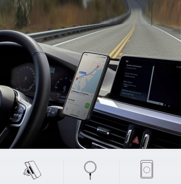 ETUI WZMACNIANE 360° do GOOGLE PIXEL 8 PRO | MAGSAFE CASE | CZARNY MAT