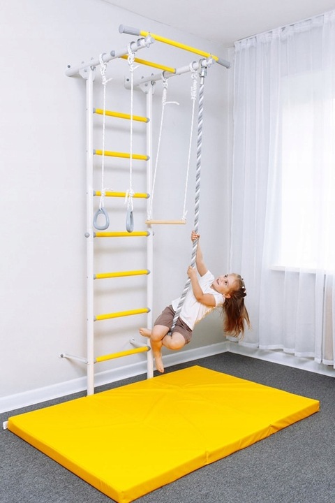 Drabinka gimnastyczna Next 6 z drążkiem