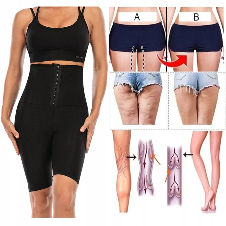 LEGINSY MODELUJĄCE SPODNIE ODCHUDZAJĄCE TERMICZNE