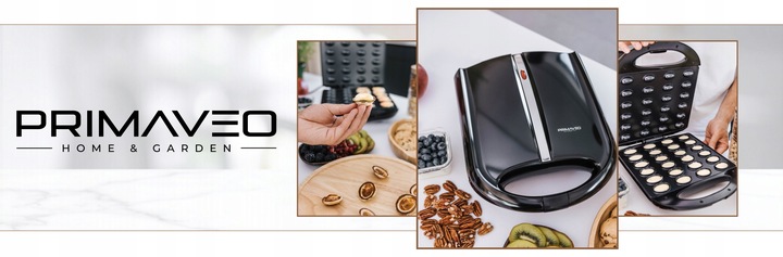 Opiekacz Do Orzeszków Ciastek Forma Nieprzywierająca Powłoka 24 SZT