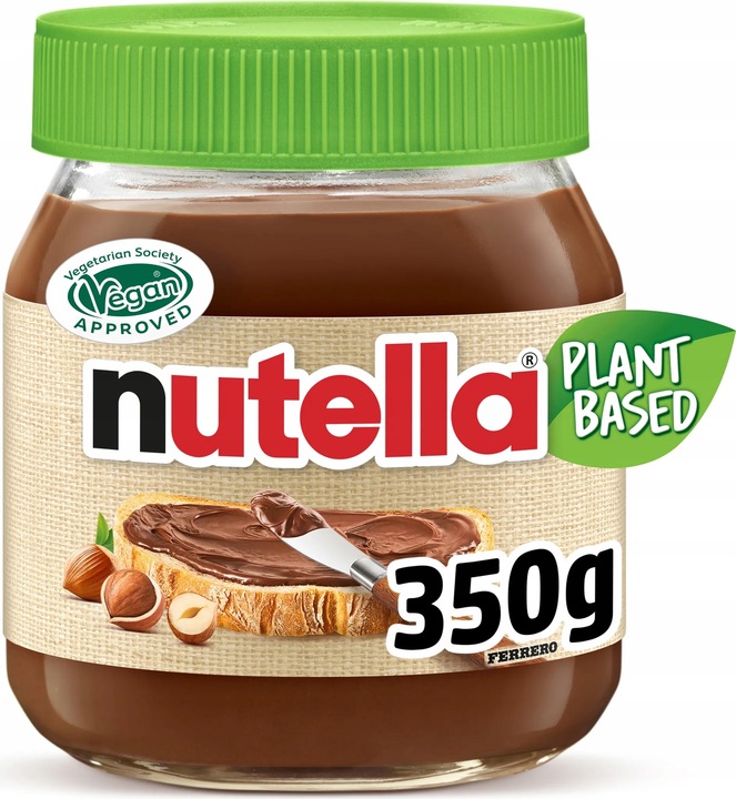 NUTELLA PLANT BASED KREM ORZECHOWO NUGATOWY WEGETARIAŃSKI 350 G Z