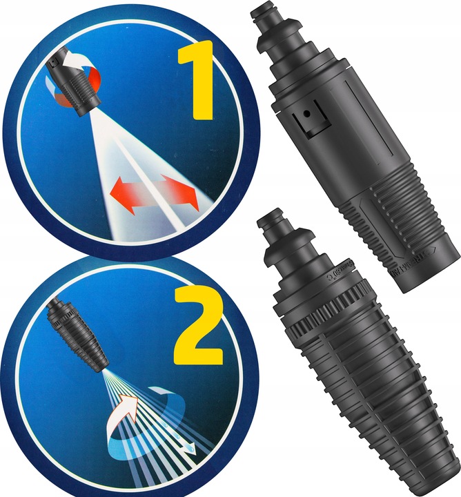 MYJKA CIŚNIENIOWA 285ewBAR Michelin 2500W + SZCZOTKI SAMOZASYSAJĄCA