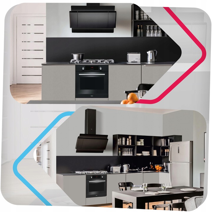 Piekarnik elektryczny do zabudowy Amica EB7541DB FINE 65L GRILL czarny