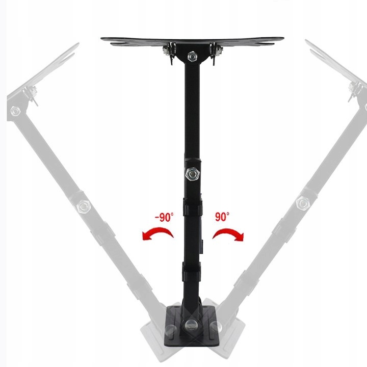 UCHWYT DO TELEWIZORA 32-55" WIESZAK UNIWERSALNY REGULOWANY DO KAMPERÓW