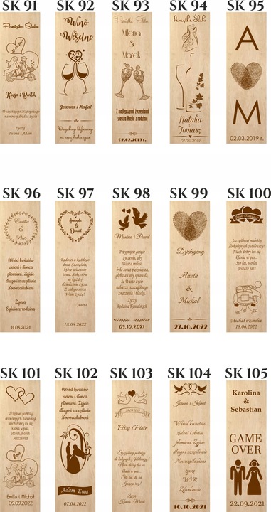 SKRZYNKA PUDEŁKO NA WINO Z GRAWEREM! DUŻY WYBÓR!