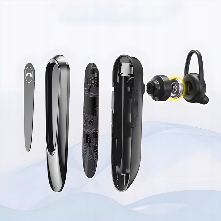 BEZPRZEWODOWA SŁUCHAWKA DO ROZMÓW DO UCHA BLUETOOTH MIKROFON DLA KIEROWCÓW