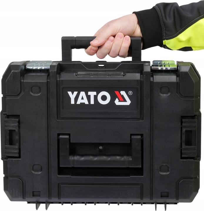 YATO LASER SAMOPOZIOMUJĄCY ZIELONY 16 LINIOWY 4D Z AKCESORIAMI I