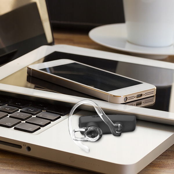 SŁUCHAWKA BLUETOOTH ZESTAW SŁUCHAWKOWY REINSTON ESB006X BLUETOOTH 5.2 USB-C