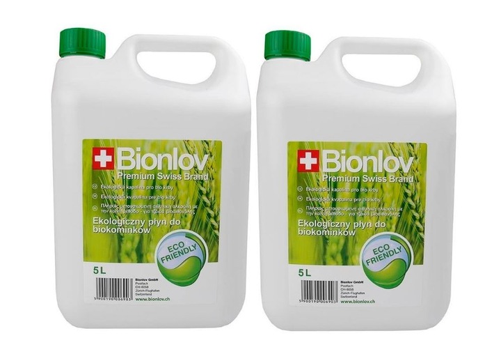 Biopaliwo Płyn do biokominków bio paliwo do kominka Bionlov 10L (2 x 5